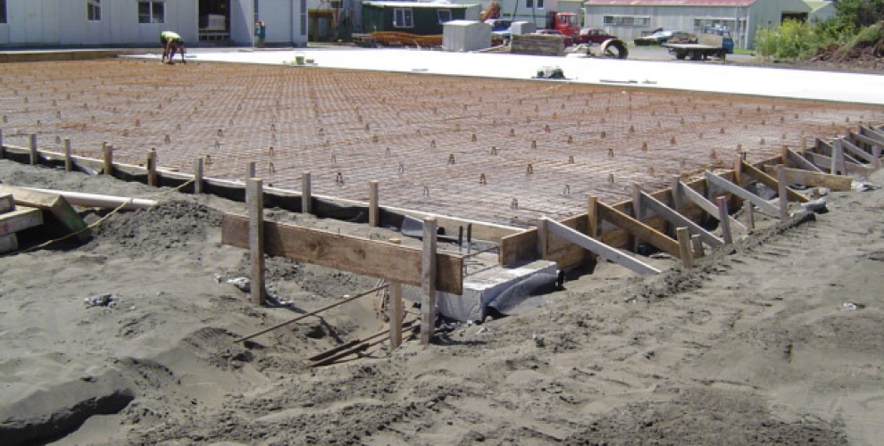 4. Slab Poured Reinforcing